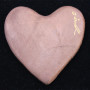 Photo of Raku Heart Pink with signature